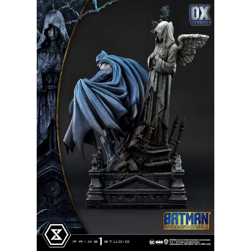 DC Comics Batman Statue 1/4 Batman Rebirth Edition Blue Deluxe Version 71cm