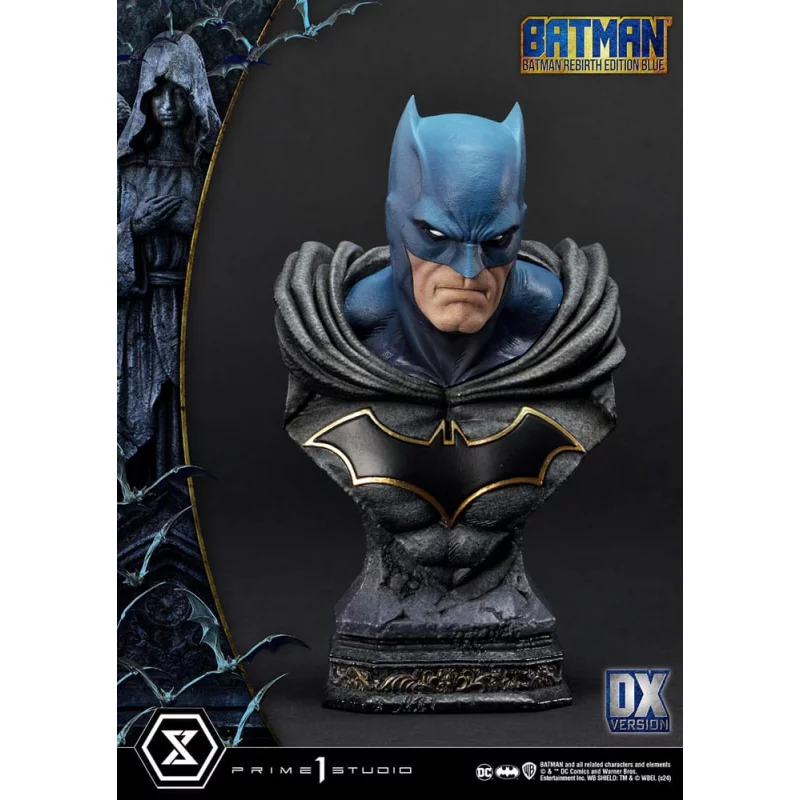DC Comics Batman Statue 1/4 Batman Rebirth Edition Blue Deluxe Version 71cm