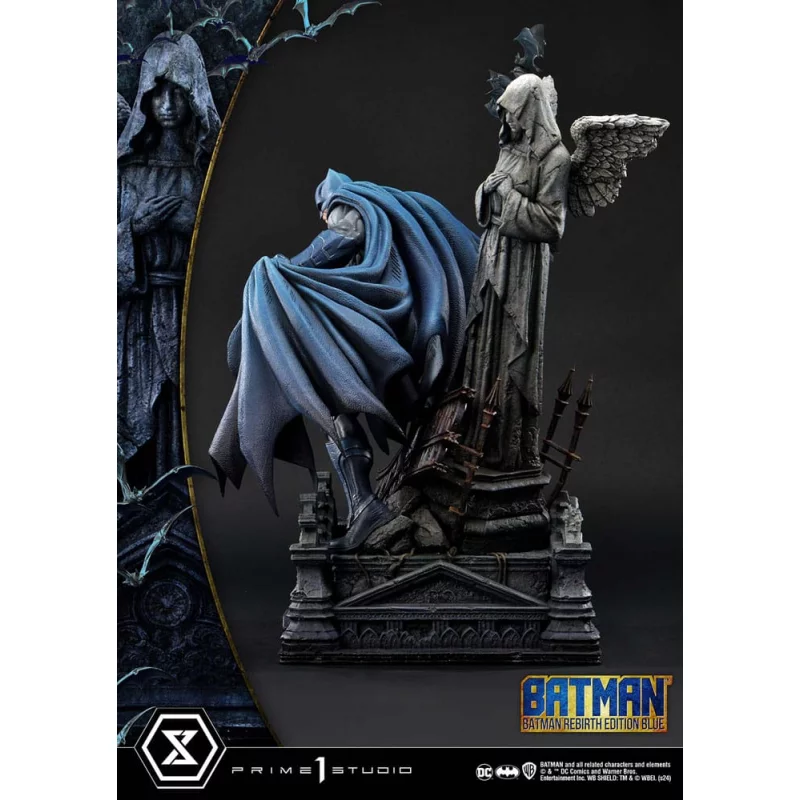 DC Comics Batman Statue 1/4 Batman Rebirth Edition Blue Deluxe Version 71cm