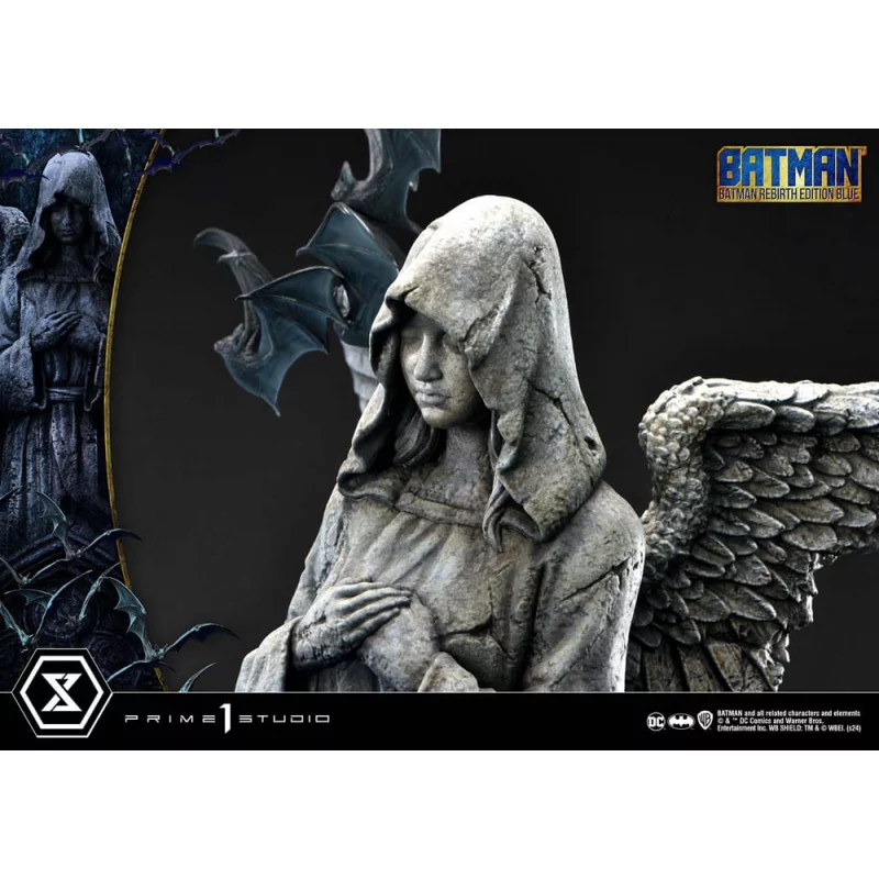 DC Comics Batman Statue 1/4 Batman Rebirth Edition Blue Deluxe Version 71cm