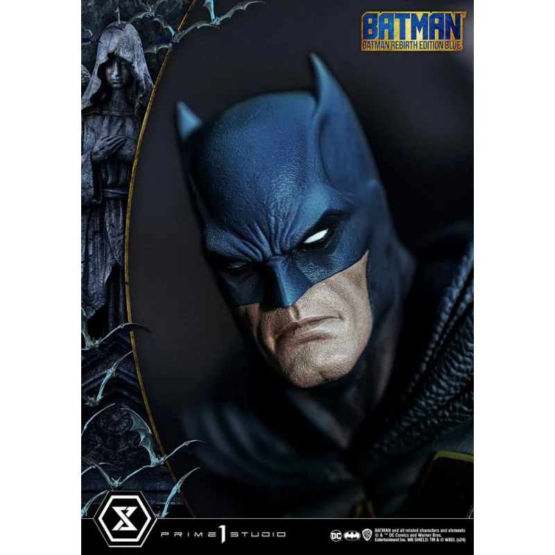 DC Comics Batman Statue 1/4 Batman Rebirth Edition Blue Deluxe Version 71cm