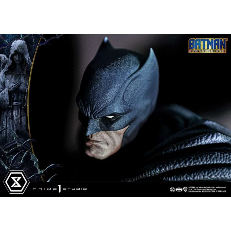 DC Comics Batman Statue 1/4 Batman Rebirth Edition Blue Deluxe Version 71cm