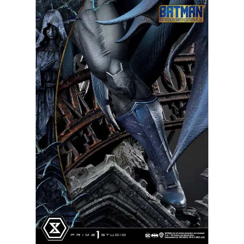 DC Comics Batman Statue 1/4 Batman Rebirth Edition Blue Deluxe Version 71cm