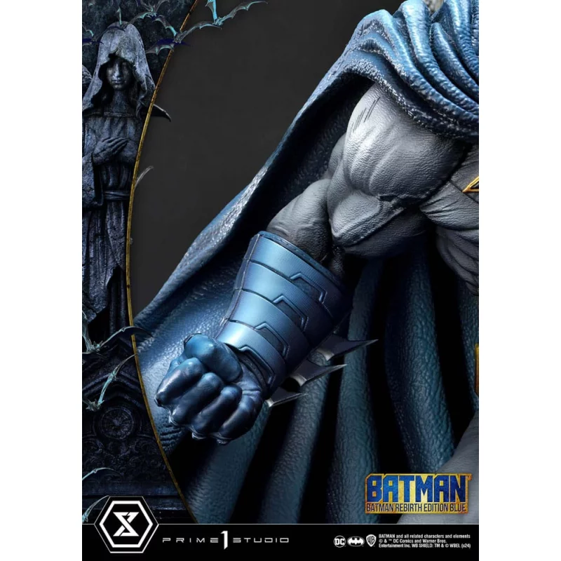 DC Comics Batman Statue 1/4 Batman Rebirth Edition Blue Deluxe Version 71cm