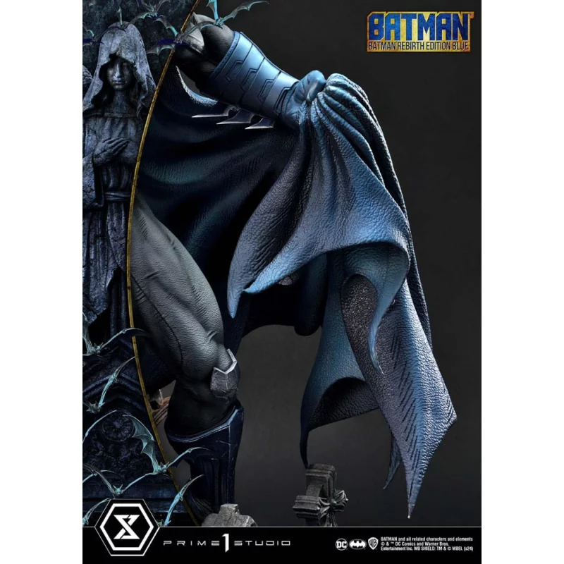 DC Comics Batman Statue 1/4 Batman Rebirth Edition Blue Deluxe Version 71cm