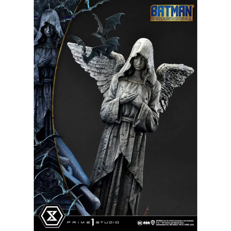 DC Comics Batman Statue 1/4 Batman Rebirth Edition Blue Deluxe Version 71cm