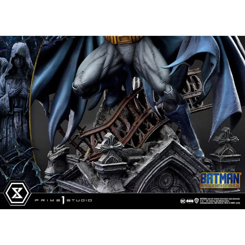 DC Comics Batman Statue 1/4 Batman Rebirth Edition Blue Deluxe Version 71cm
