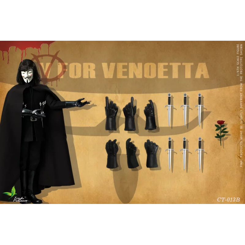 人気の贈り物が Vフォー・ヴェンデッタ V 徹さ 1/6 スケール アメコミ