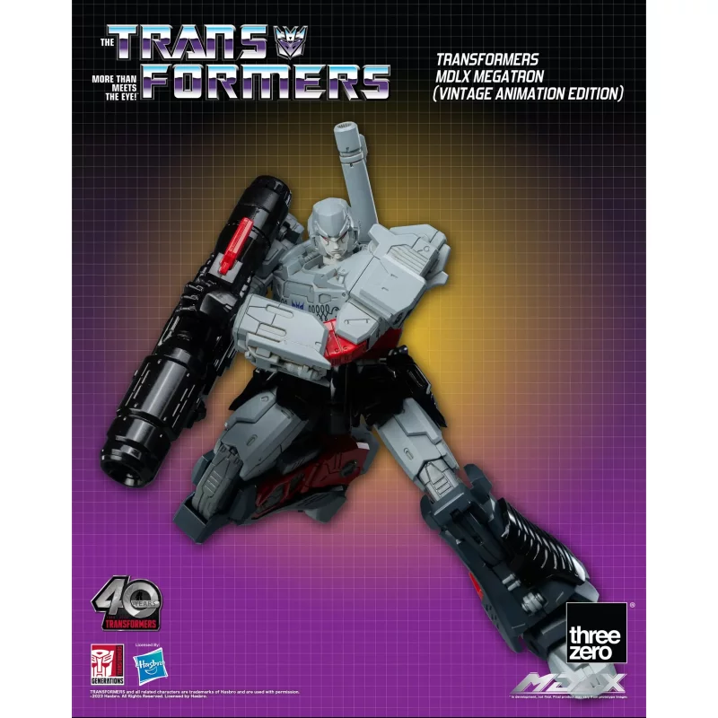 Transformers Action Figure MDLX Megatron (Vintage Animation Edition) Exclusive 18cm
