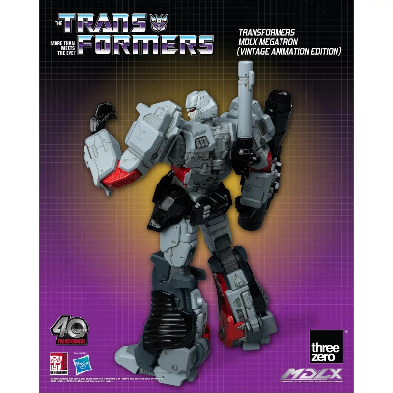 Transformers Action Figure MDLX Megatron (Vintage Animation Edition) Exclusive 18cm