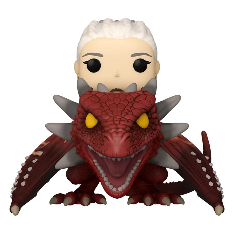 House of the Dragon POP! Ride Deluxe Rhaenys Targaryen with Meleys Figurine 10cm N°124