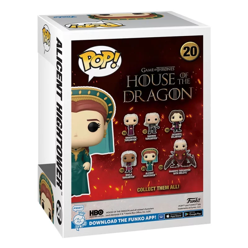 House of the Dragon POP! Télévision Allicent Hightower Figurine 10cm N°20