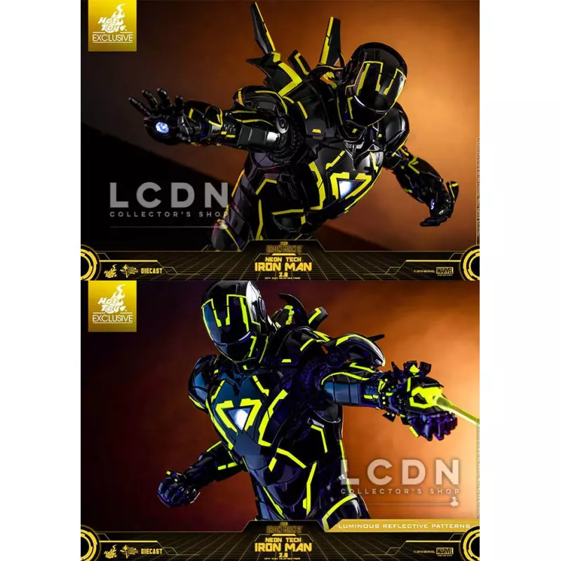 Neon tech deals iron man 2.0