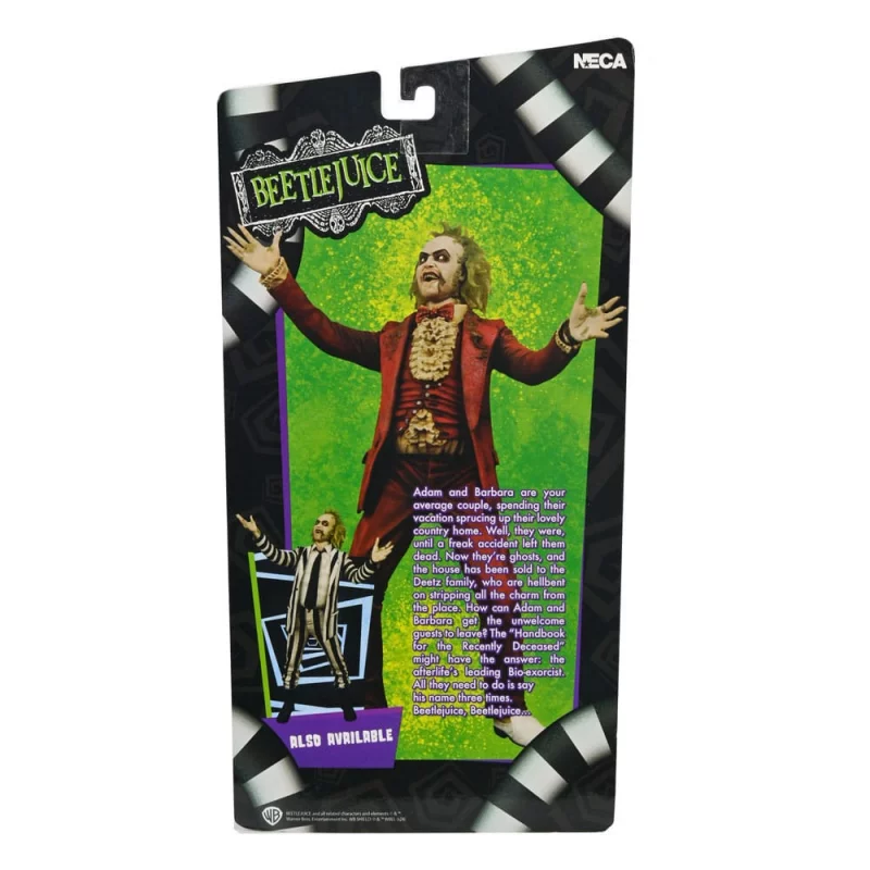 Beetlejuice 1988 Action Figure Beetlejuice Red Tuxedo 18cm