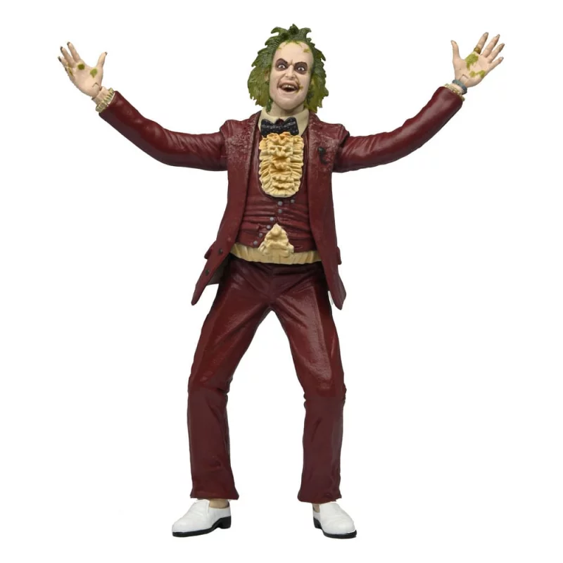 Beetlejuice 1988 Action Figure Beetlejuice Red Tuxedo 18cm
