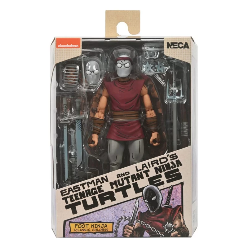 Tortues Ninja (Mirage Comics) Action Figurine Foot Ninja Classic Colors 18cm