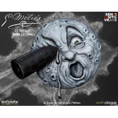 La Lune De Georges Melies Plaque Murale 27cm