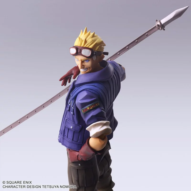Final Fantasy VII Bring Arts Action Figurine Cid Highwind 15cm