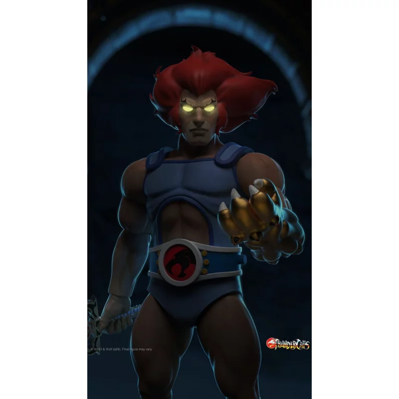 Thundercats (Cosmocats) Wave 6 Action Figurine Ultimates Starlion ( Lion-O ) (LED Eyes) 18cm
