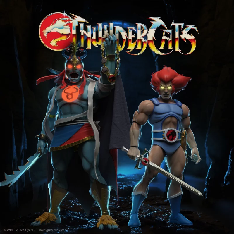 Thundercats (Cosmocats) Wave 6 Action Figurine Ultimates Starlion ( Lion-O ) (LED Eyes) 18cm
