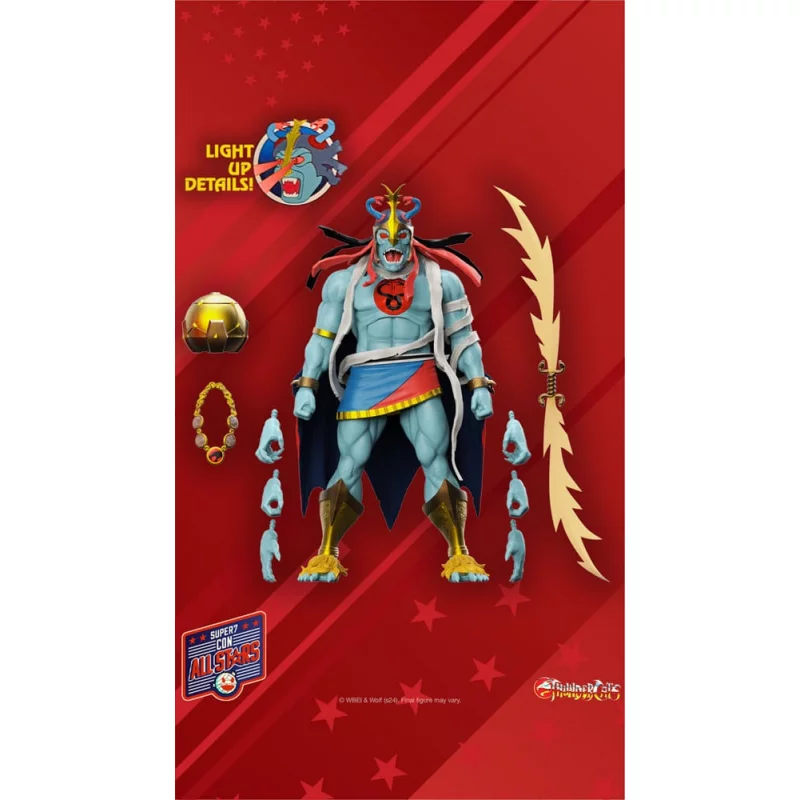Cosmocats (Thundercats) Action Figurine Ultimates Mumm-Ra (LED Eyes) 18cm