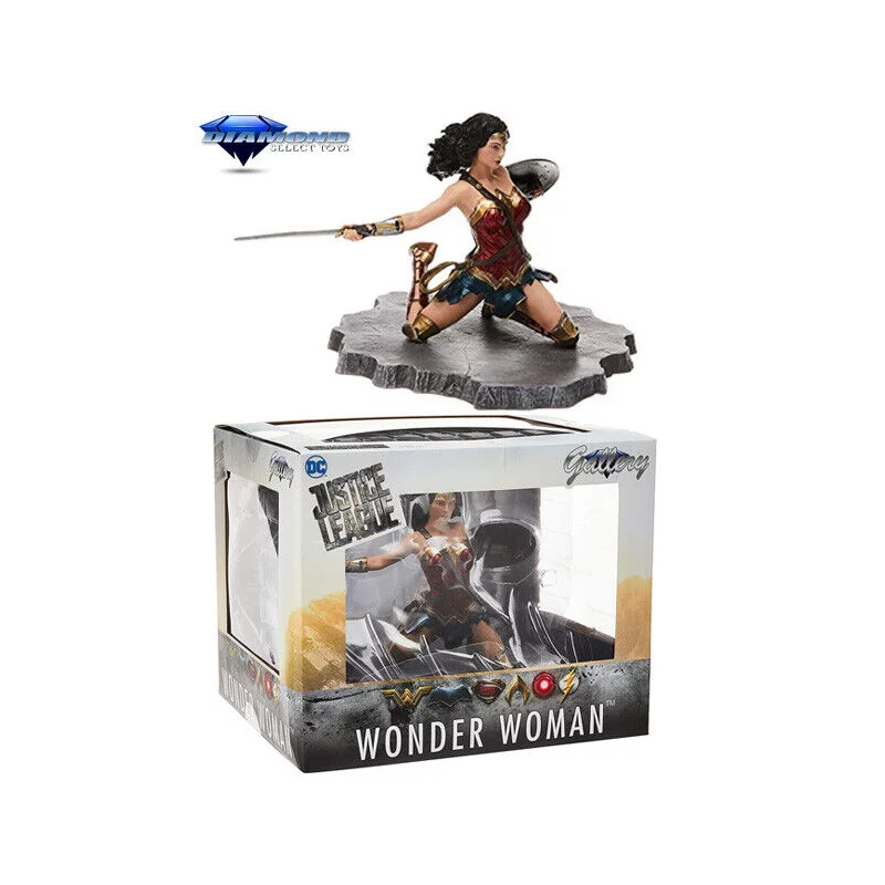 Justice League Movie DC Gallery Statue Wonder Woman 18cm
