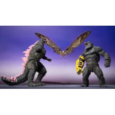 Godzilla x Kong: The New Empire Pack 2 Action Figures S.H. Monster Arts Suko & Mothra 7cm - 29cm