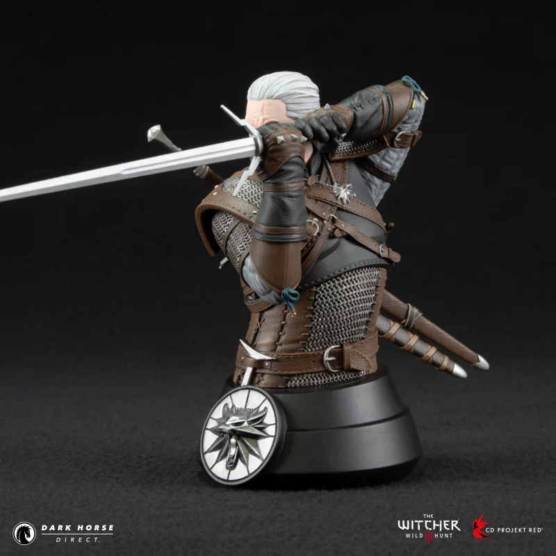 Witcher 3 Wild Hunt Buste Geralt 15cm