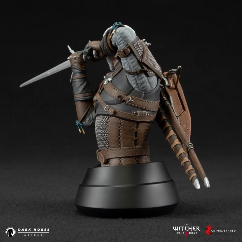 Witcher 3 Wild Hunt Buste Geralt 15cm
