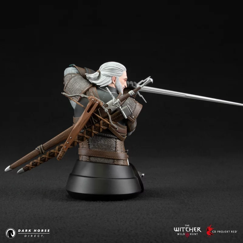 Witcher 3 Wild Hunt Buste Geralt 15cm