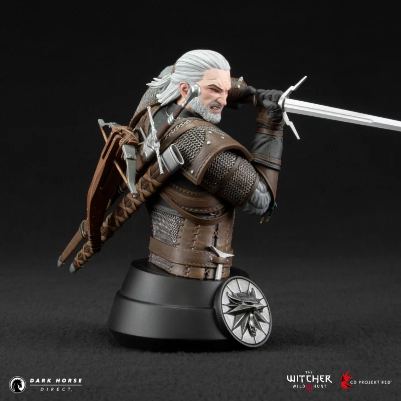 Witcher 3 Wild Hunt Buste Geralt 15cm