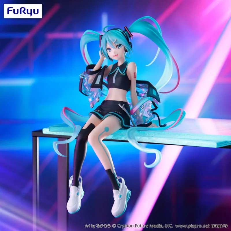 Hatsune Miku Figurine Noodle Stopper Neon Cyber 16cm