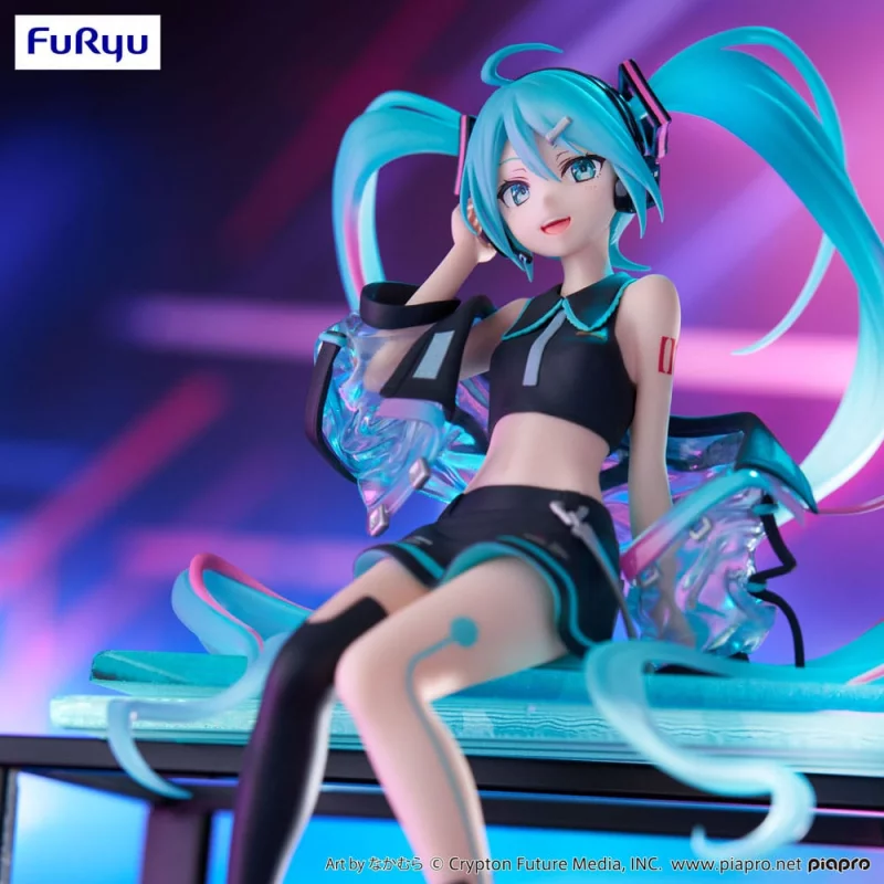 Hatsune Miku Figurine Noodle Stopper Neon Cyber 16cm