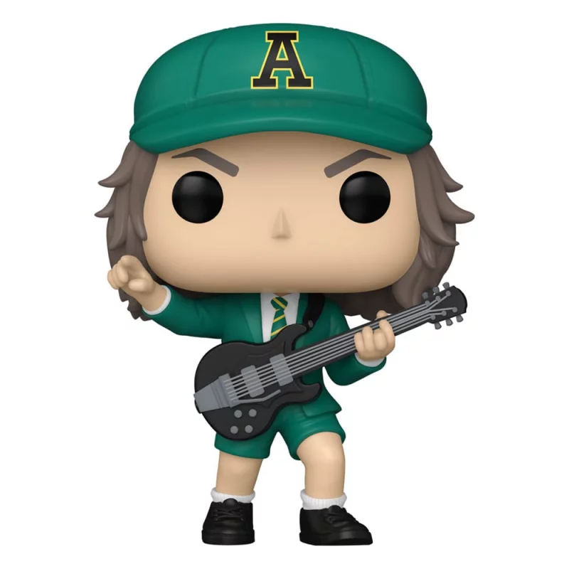 AC/DC POP! Rocks Angus Young Vinyl Figure Green Version 10cm n°411