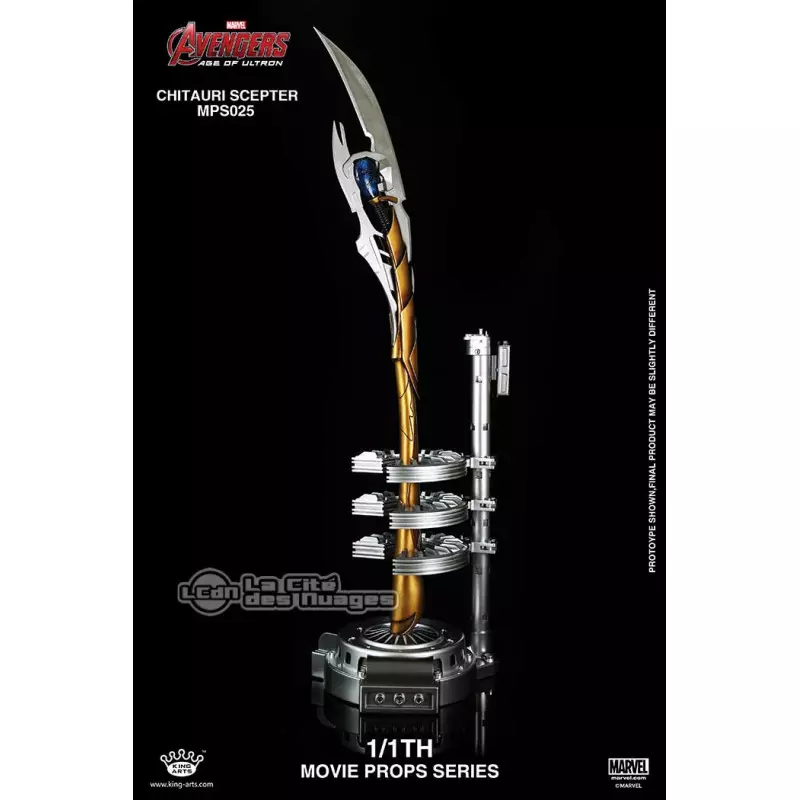 Loki's kingarts loki scepter MARVEL MPS003 Sceptre - 1:1
