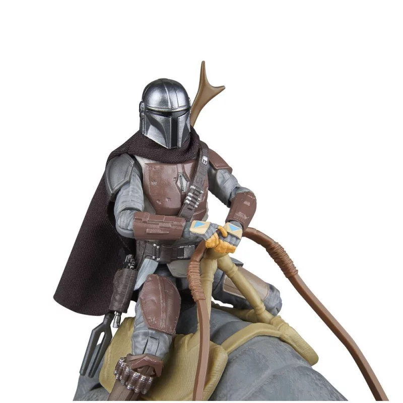 Star Wars: The Mandalorian Vintage Collection Action Figures Blurrg and The Mandalorian 10cm