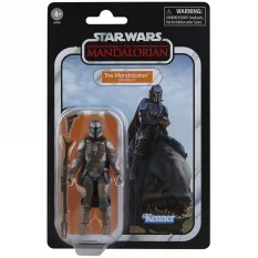 Star Wars: The Mandalorian Vintage Collection Action Figures Blurrg and The Mandalorian 10cm