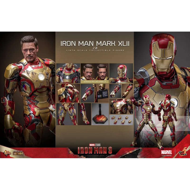 Hot Toys Buste de Collection Iron Man Mark 24 échelle 1/6