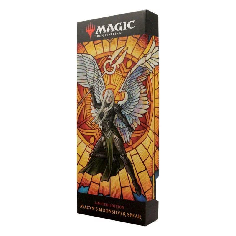 Magic the Gathering Replica Avacyn&#039;s Moonsilver Spear 15cm (999 plaqué argent)