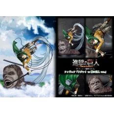 Attack on Titan Figure 1/7 Levi vs Beast Titan Ver. 28cm