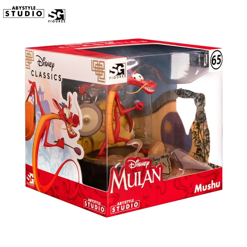 Disney Mulan Figurine 1/10 Mushu 11cm