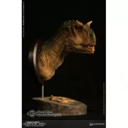 Carnotaurus Female Paleontology World Green Version Buste Series DAMTOYS MUS006 A