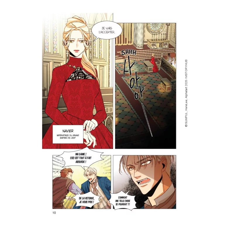 L&#039;Impératrice Remariée Manga WebToon Tome 1 *Français*