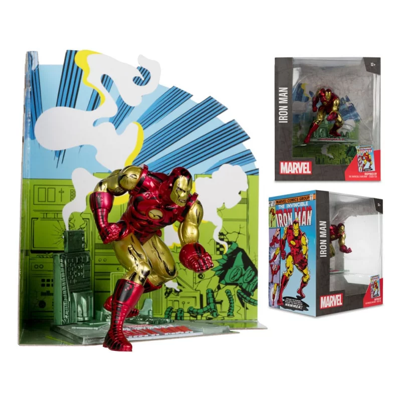 Marvel Figure 1/10 Iron Man (The Invincible Iron Man 126) 11cm