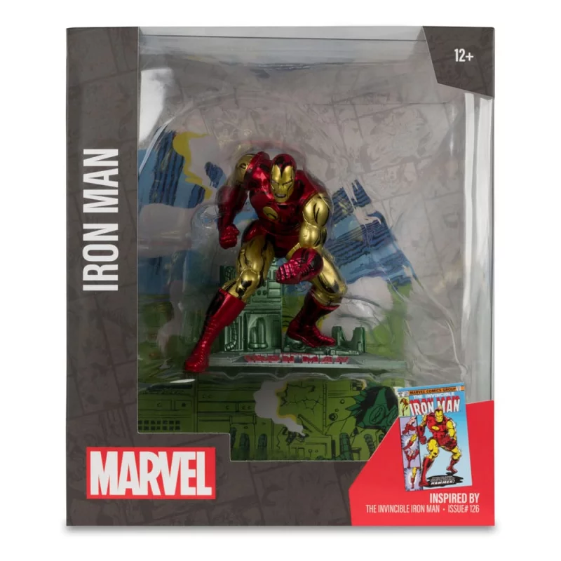 Marvel Figure 1/10 Iron Man (The Invincible Iron Man 126) 11cm