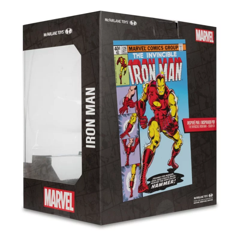 Marvel Figure 1/10 Iron Man (The Invincible Iron Man 126) 11cm