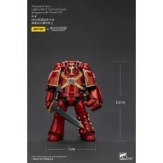 Warhammer The Horus Heresy Action Figurine 1/18 Thousand Sons Legion MK IV Tactical Squad Sergeant with Power Fist 12cm