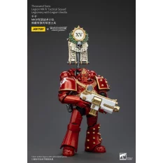 Warhammer The Horus Heresy Action Figure 1/18 Thousand Sons Legion MK IV Tactical Squad Legionary with Legion Vexilla 12cm