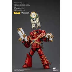 Warhammer The Horus Heresy Action Figure 1/18 Thousand Sons Legion MK IV Tactical Squad Legionary with Legion Vexilla 12cm