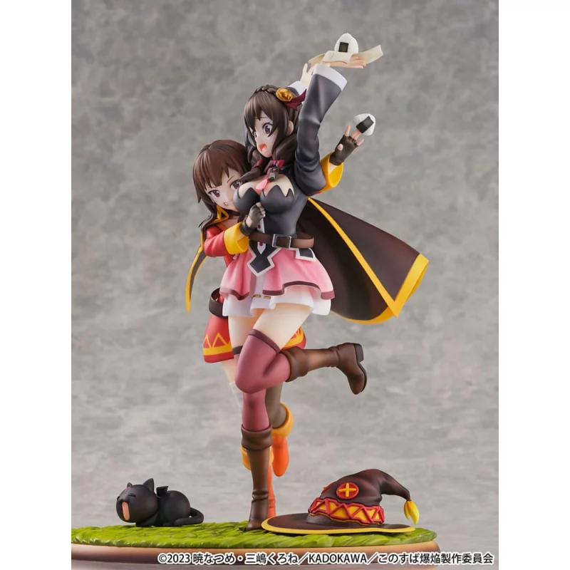 Konosuba: God&#039;s Blessing on This Wonderful World! Figure 1/6 Megumin &amp; Yunyun Futari wa Otomodachi Ver. 26cm